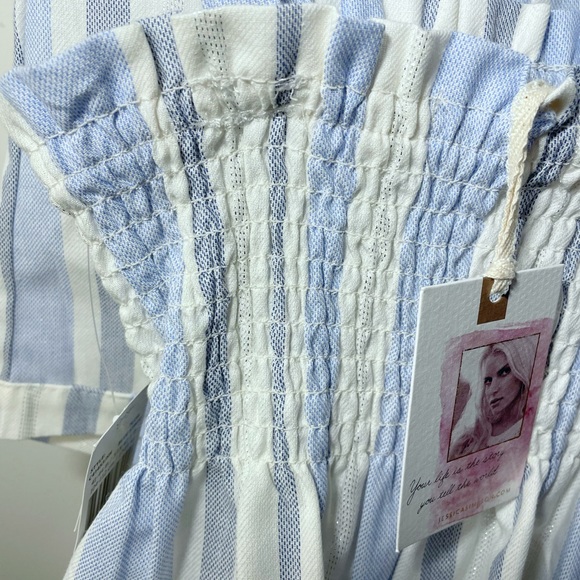 Jessica Simple Toddler 2 Piece Linen Short Set - Picture 3 of 8